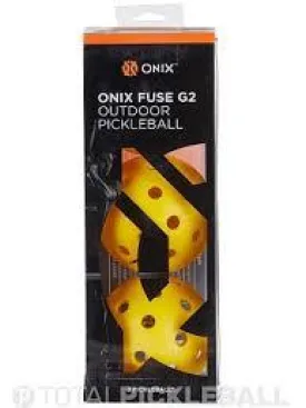 ONIX FUSE G2 - OUTDOOR PICKLEBALL BALLS (PACK OF 3)