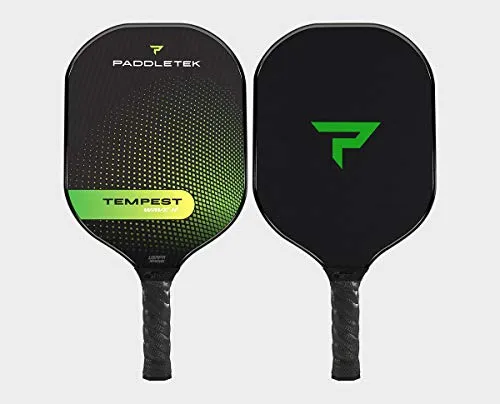 Paddletek Tempest Wave II Pickleball Paddle (Green, 7.4-7.8 Ounces)