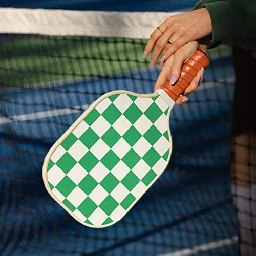 PICKLD Stylish Premium Pickleball Paddle Racket | Durable Fiberglass Surface | Honeycomb Core | Perfect Addition to a Pickleball Set | Indoor Outdoor Pickle Ball Paddle