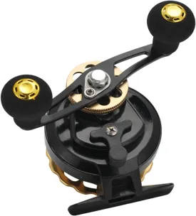 Portable Raft Fishing Reel Right/Left Handed Fishing Raft Wheel Winter Ice Fishing Reel Portable Fish Tackle Easy to Use