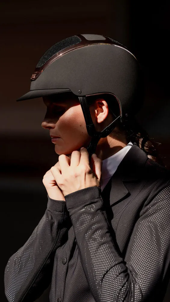 Riding Helmet Dogma Chrome Black
