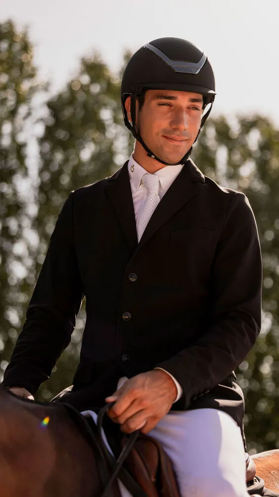 Riding Helmet Dogma Chrome Black