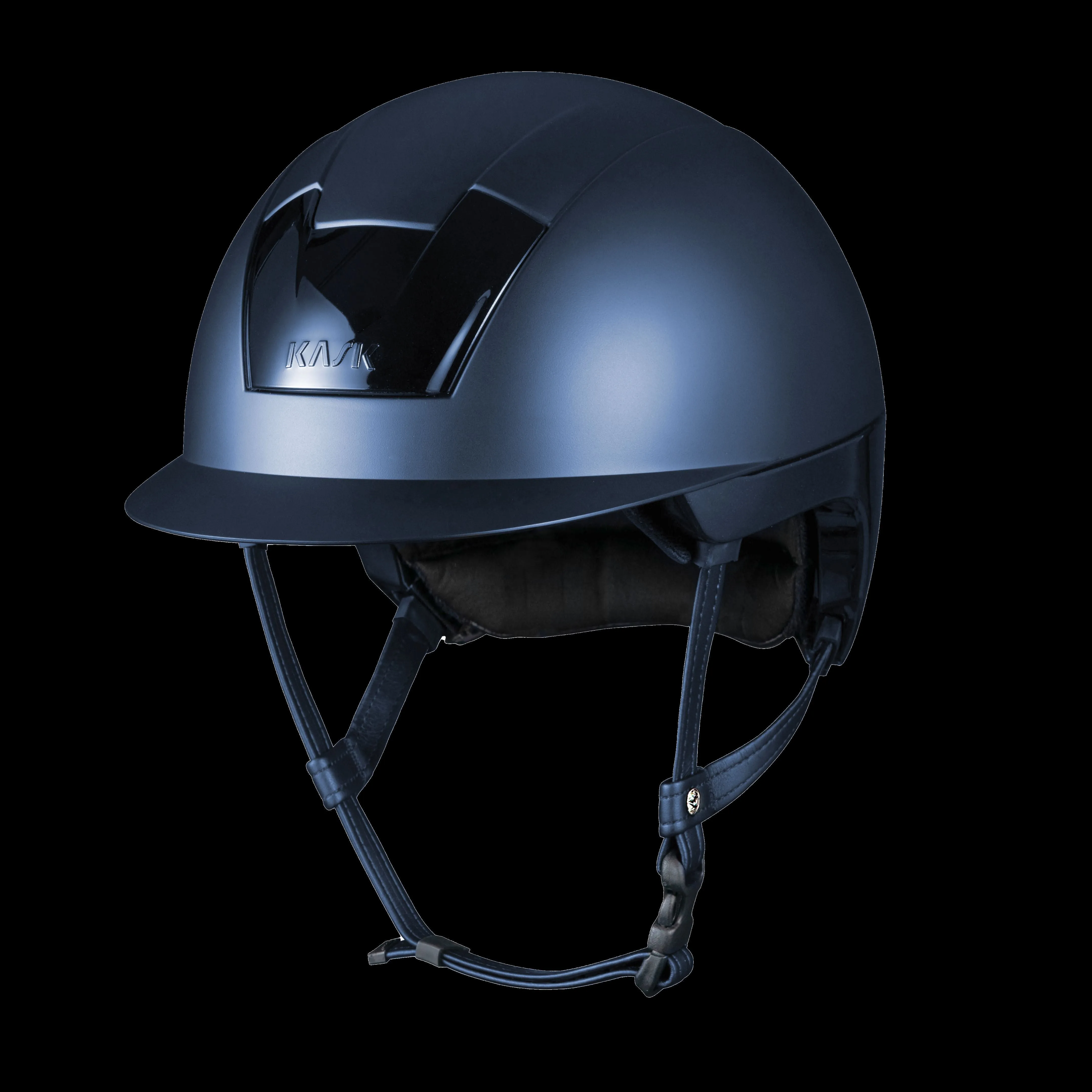 Riding Helmet Kooki with Crystal Rivet