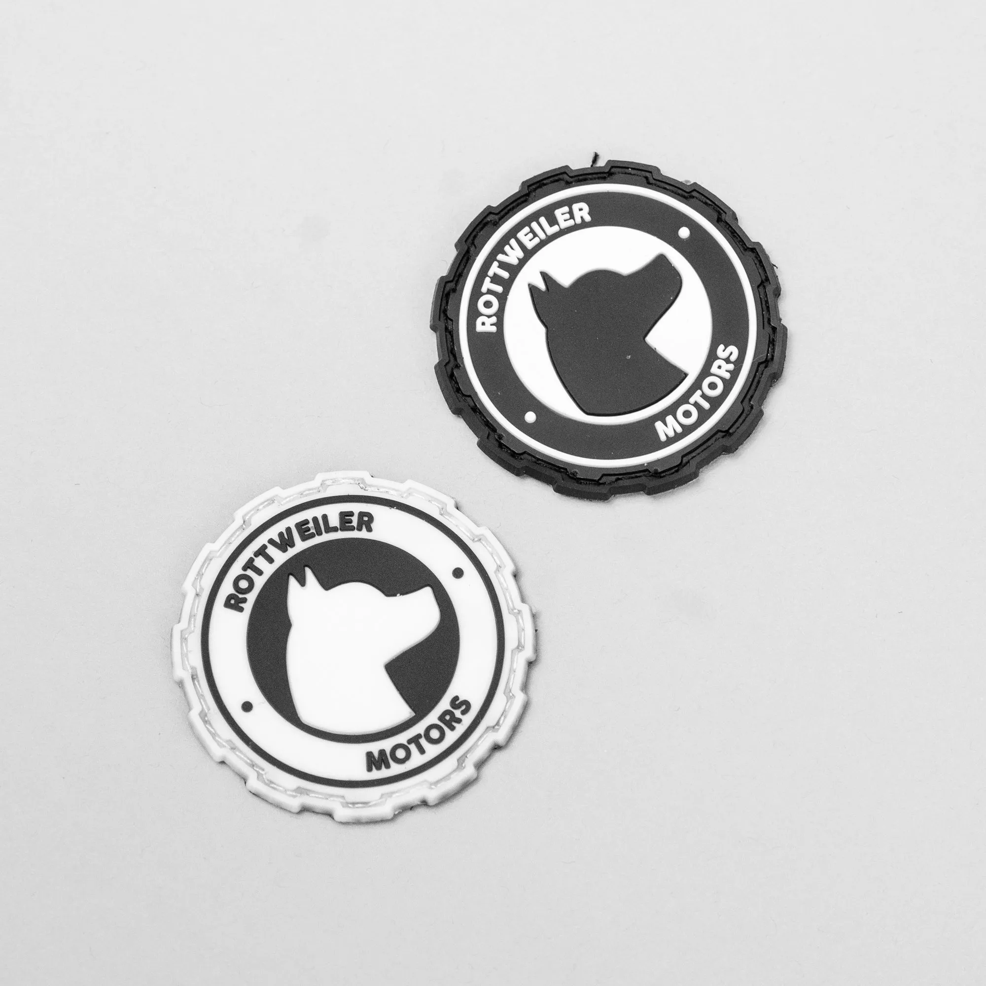 RTWR MTRS White on Black Velcro Patch – Limited Edition