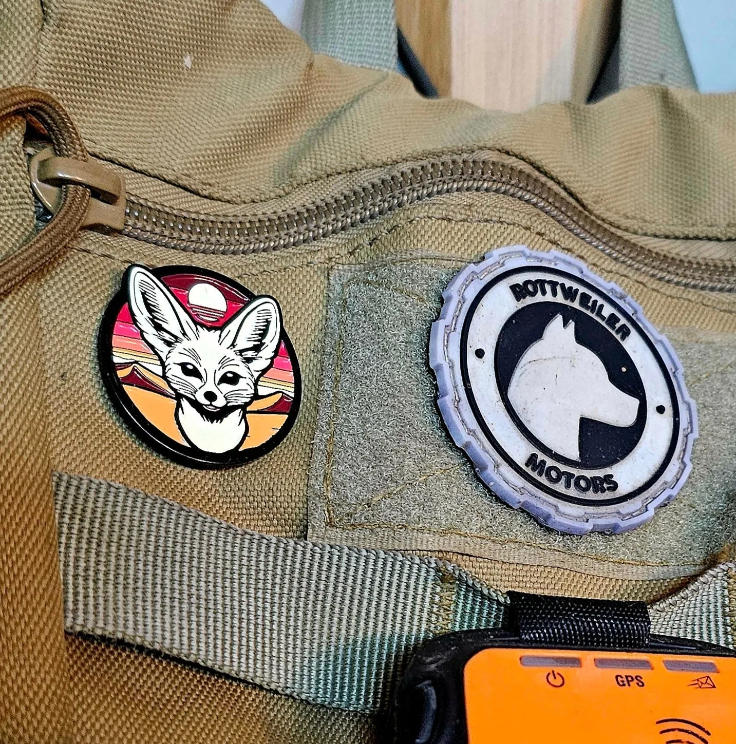 RTWR MTRS White on Black Velcro Patch – Limited Edition