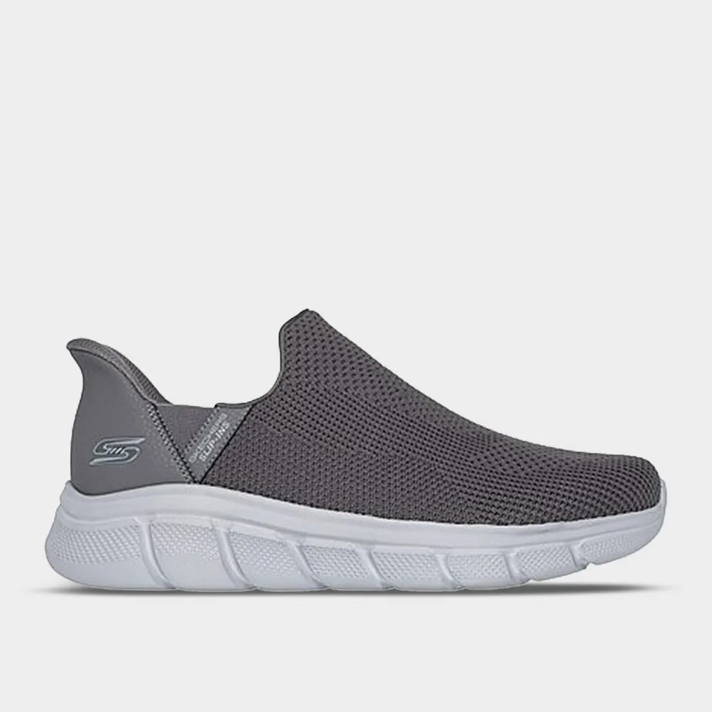 Skechers Mens Bobs B Flex Sneaker Grey/white _ 182864 _ Grey