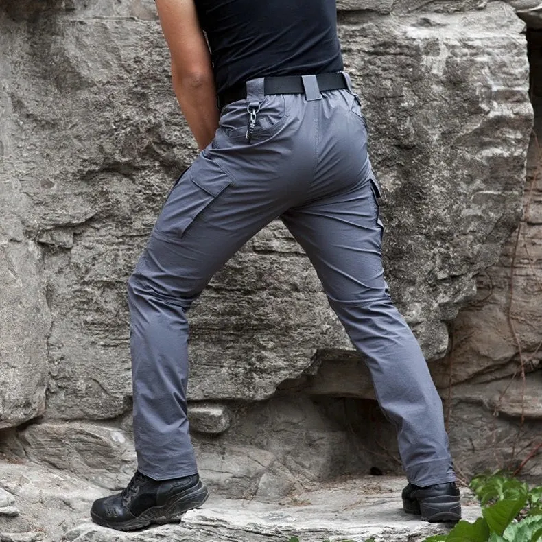 Tactical Mens IX9 Cargo Pants Combat SWAT Stretch Trousers Waterproof