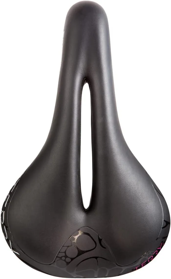 Terry Butterfly Cromoly Bike Saddle - Bicycle Seat for Women - Flexible & Comfortable - Dura-Tek Cover
