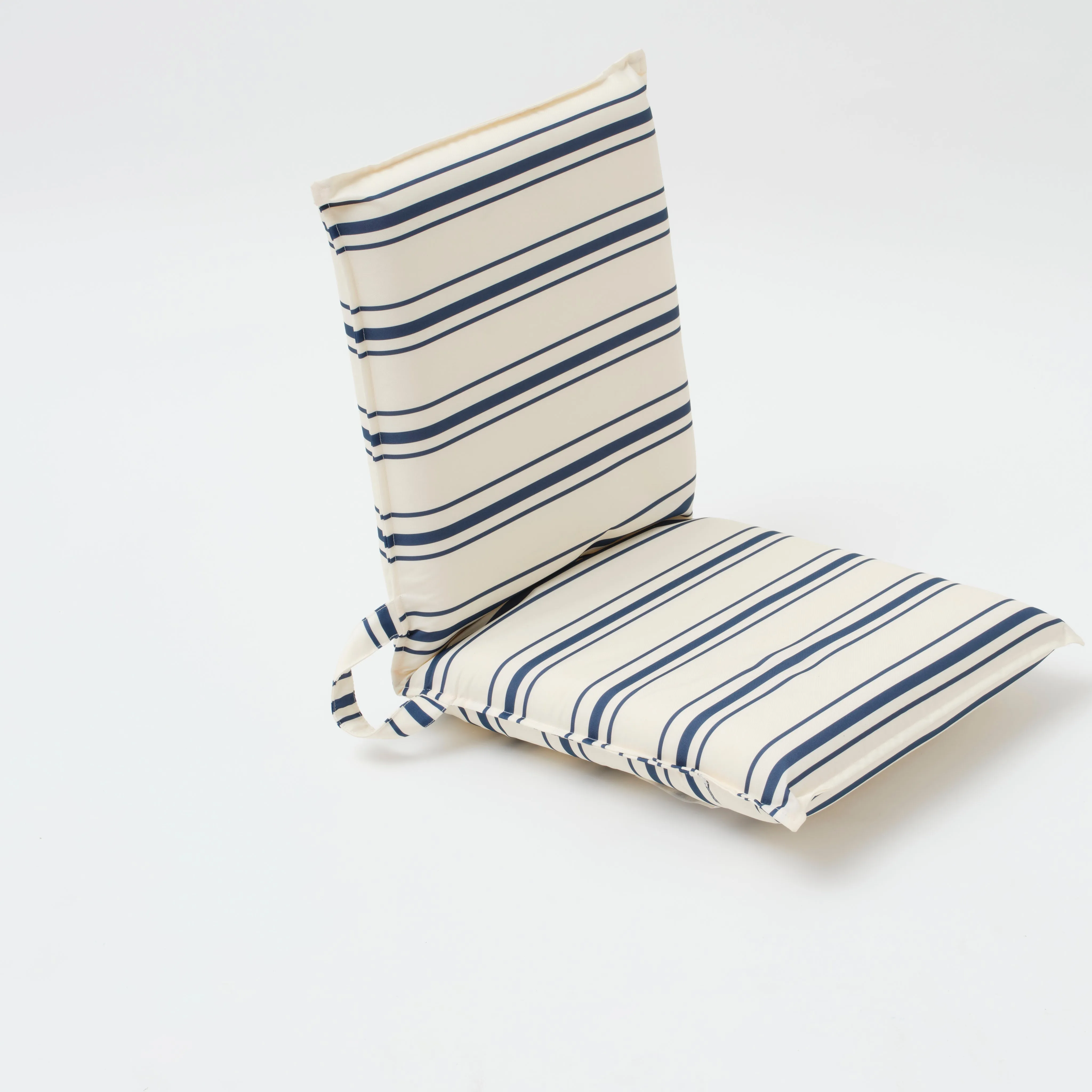 The Resort Lean Back Beach Chair Coastal Blue
