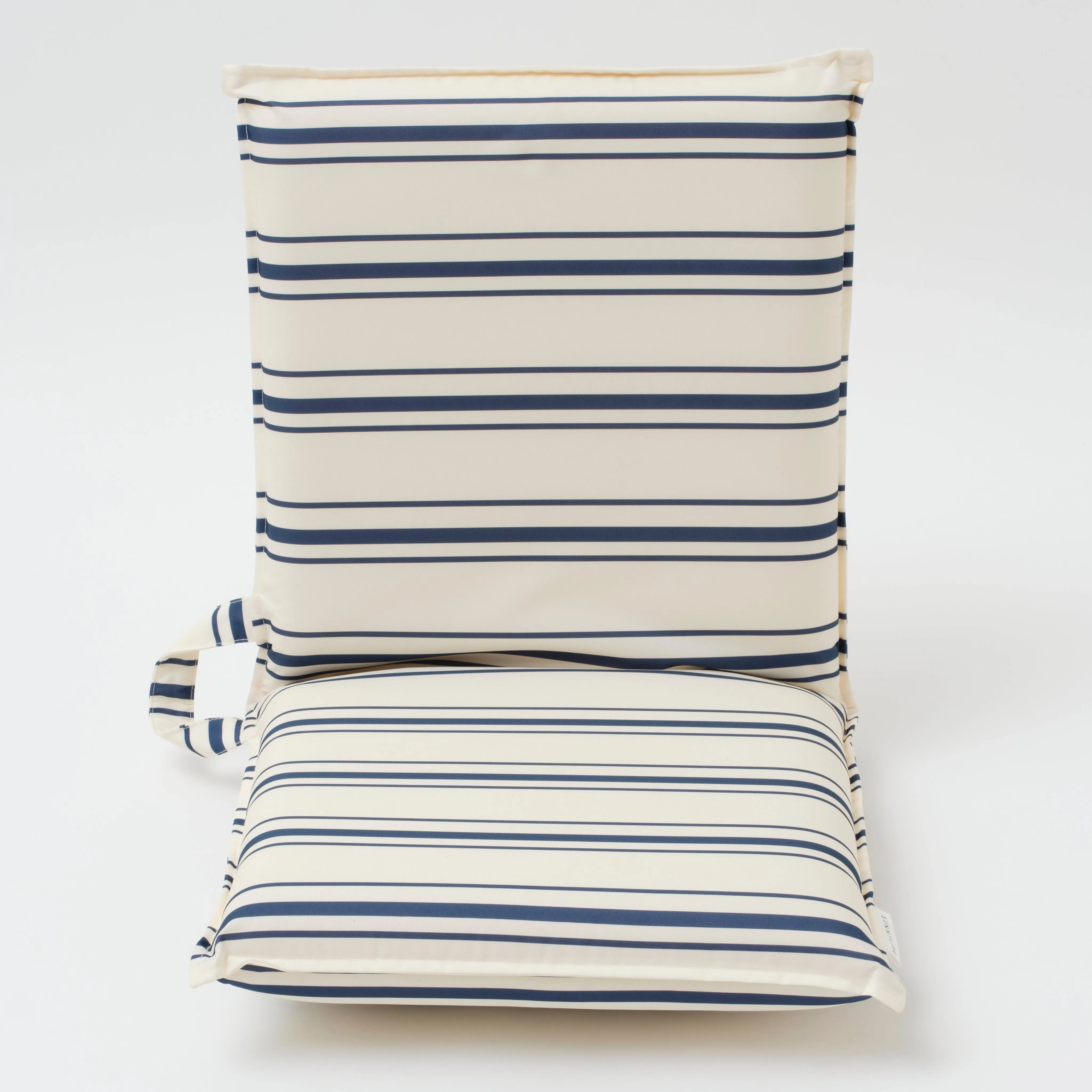 The Resort Lean Back Beach Chair Coastal Blue