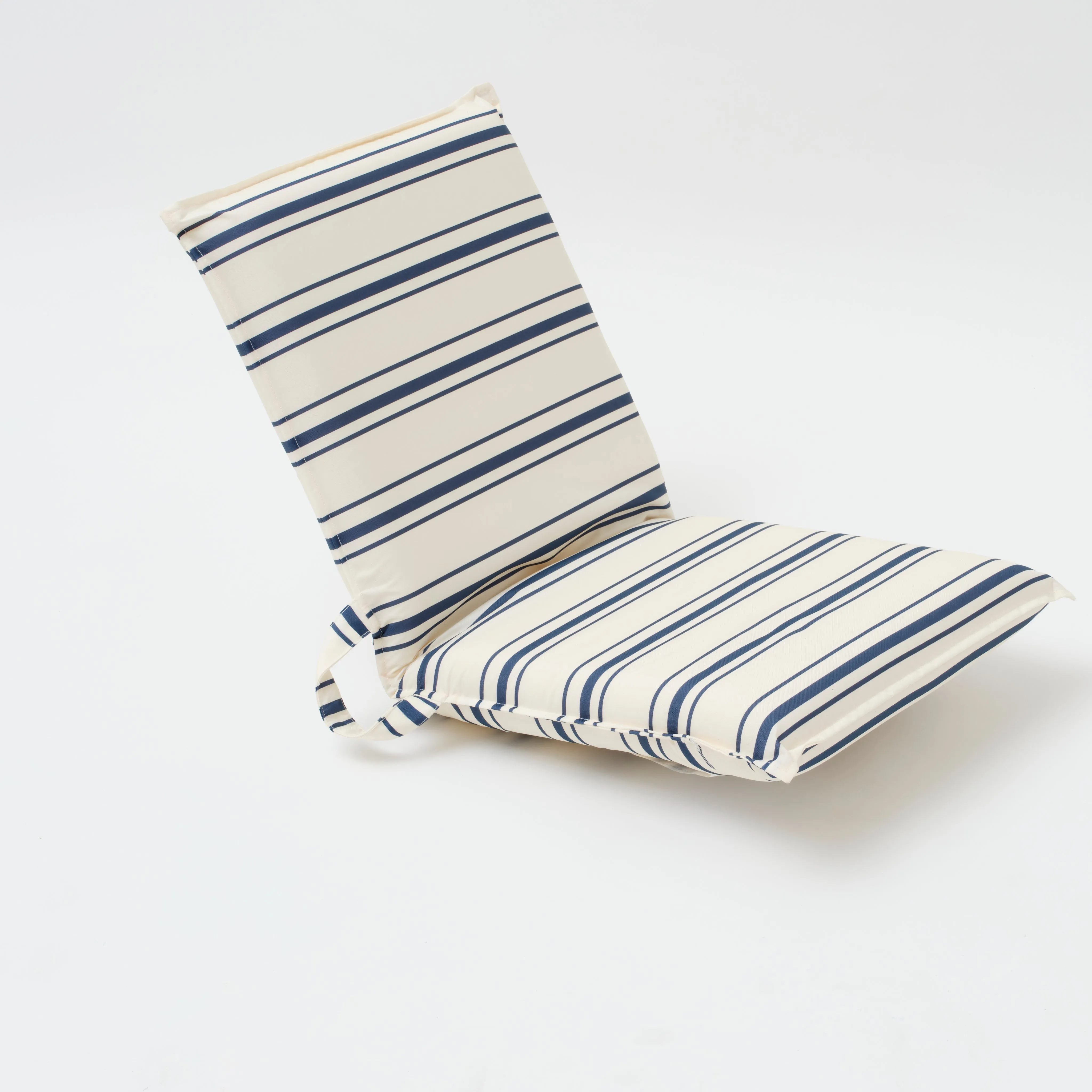 The Resort Lean Back Beach Chair Coastal Blue