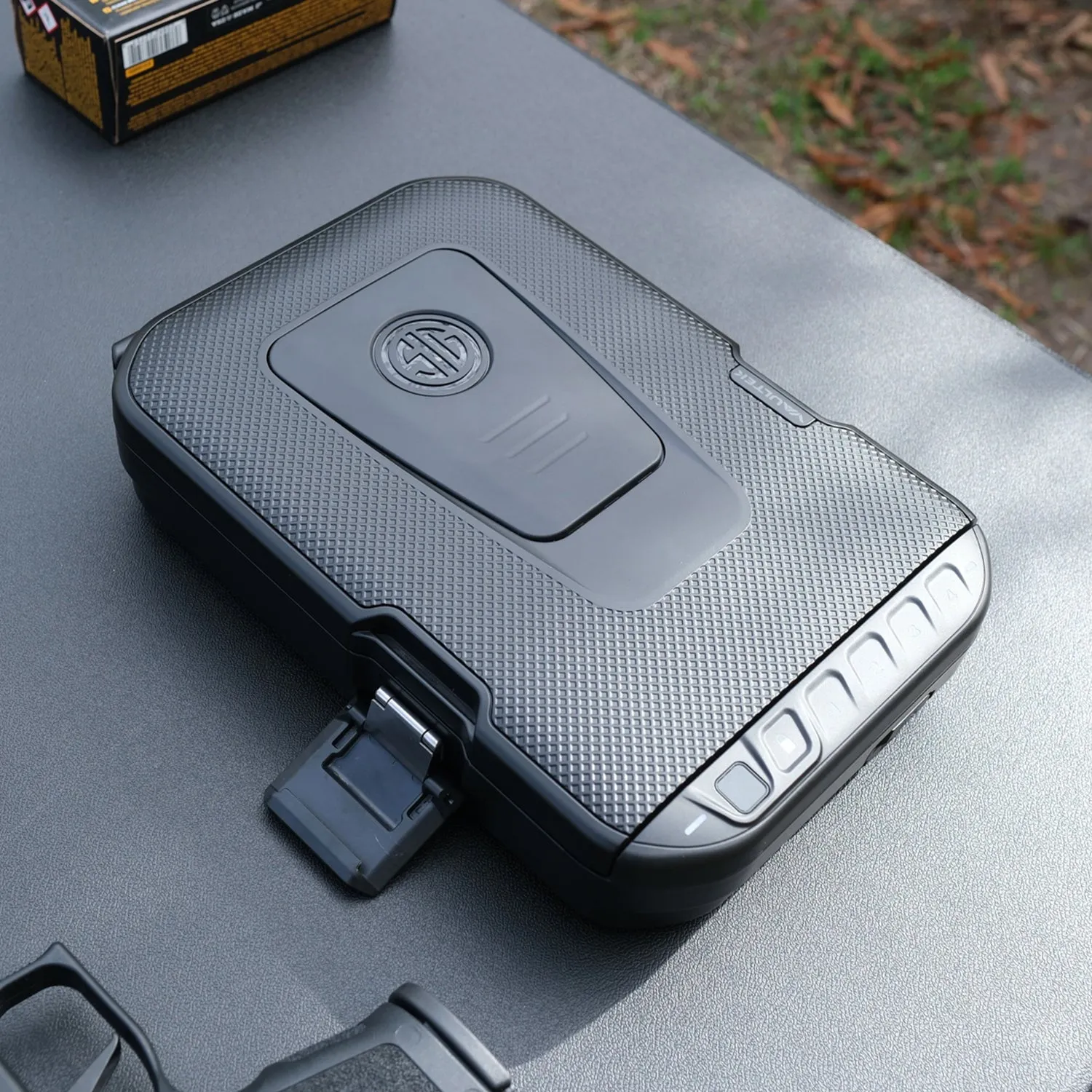 Vaultek Sig Sauer LifePod Biometric Rugged Weather Resistant Lockbox