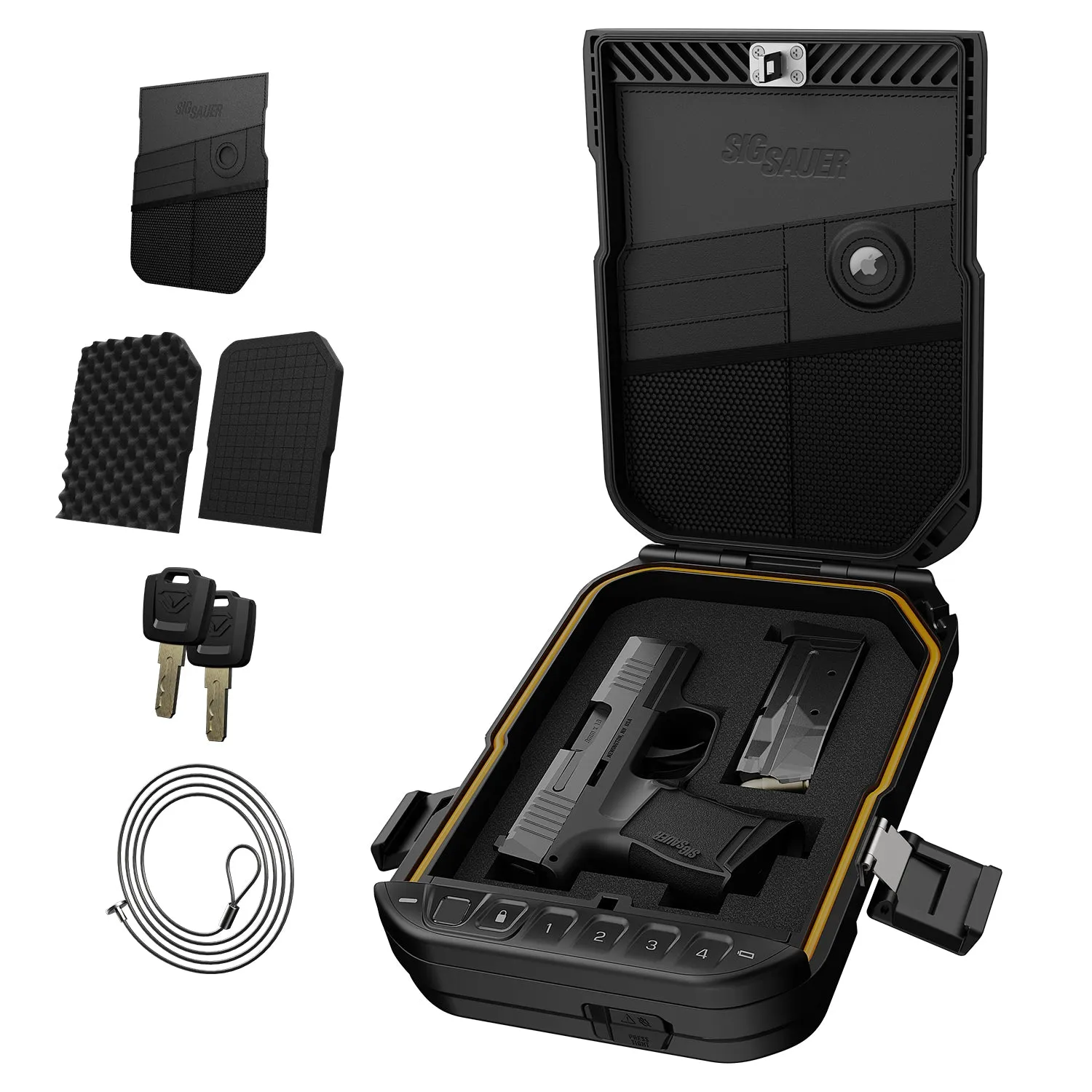 Vaultek Sig Sauer LifePod Biometric Rugged Weather Resistant Lockbox