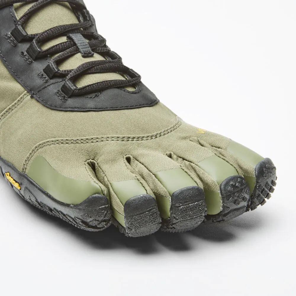 Vibram V-TREK INSULATED Mens Five Fingers All Terrain Trainers - Military/Black