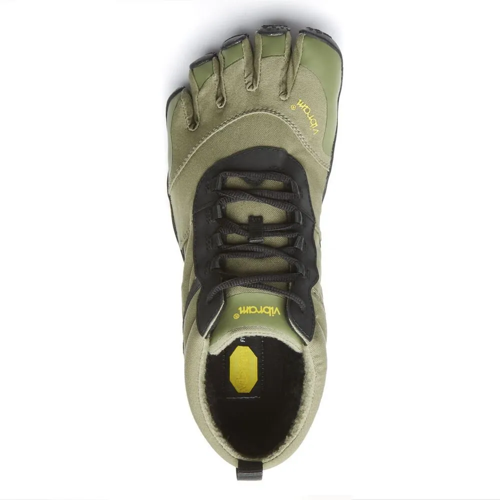 Vibram V-TREK INSULATED Mens Five Fingers All Terrain Trainers - Military/Black
