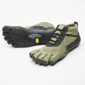 Vibram V-TREK INSULATED Mens Five Fingers All Terrain Trainers - Military/Black