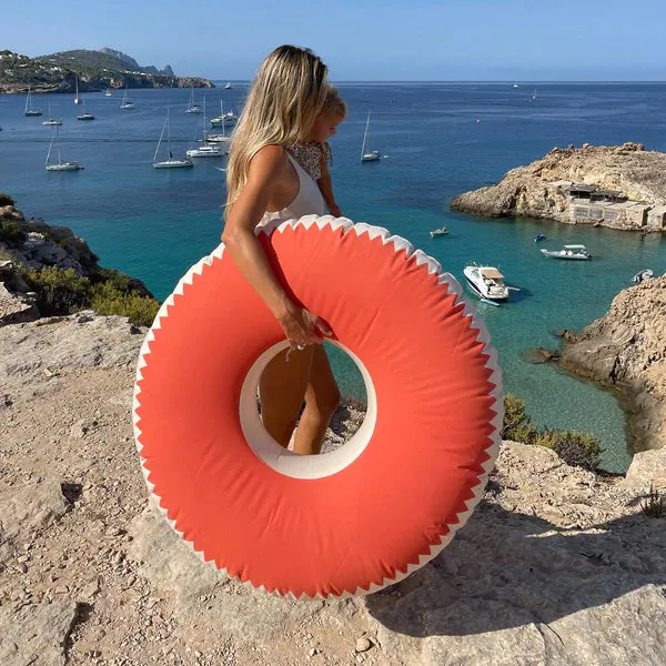 Vintage Pool Ring and Checkerboard Sun & Beach Bats
